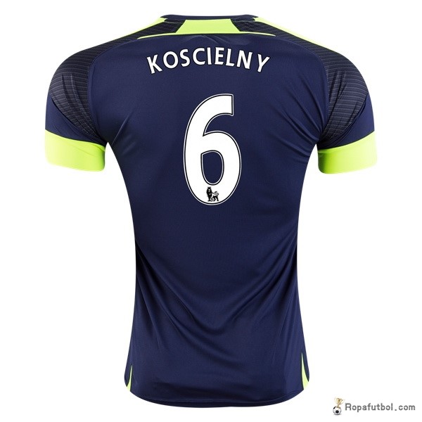 Camiseta Arsenal Replica Tercera Ropa Koscielny 2016/17 Azul